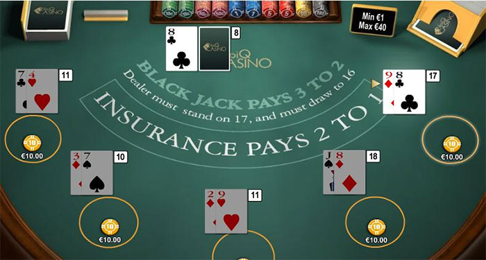 Cổng game bài Top88 hướng dẫn chơi BlackJack như sách giáo khoa