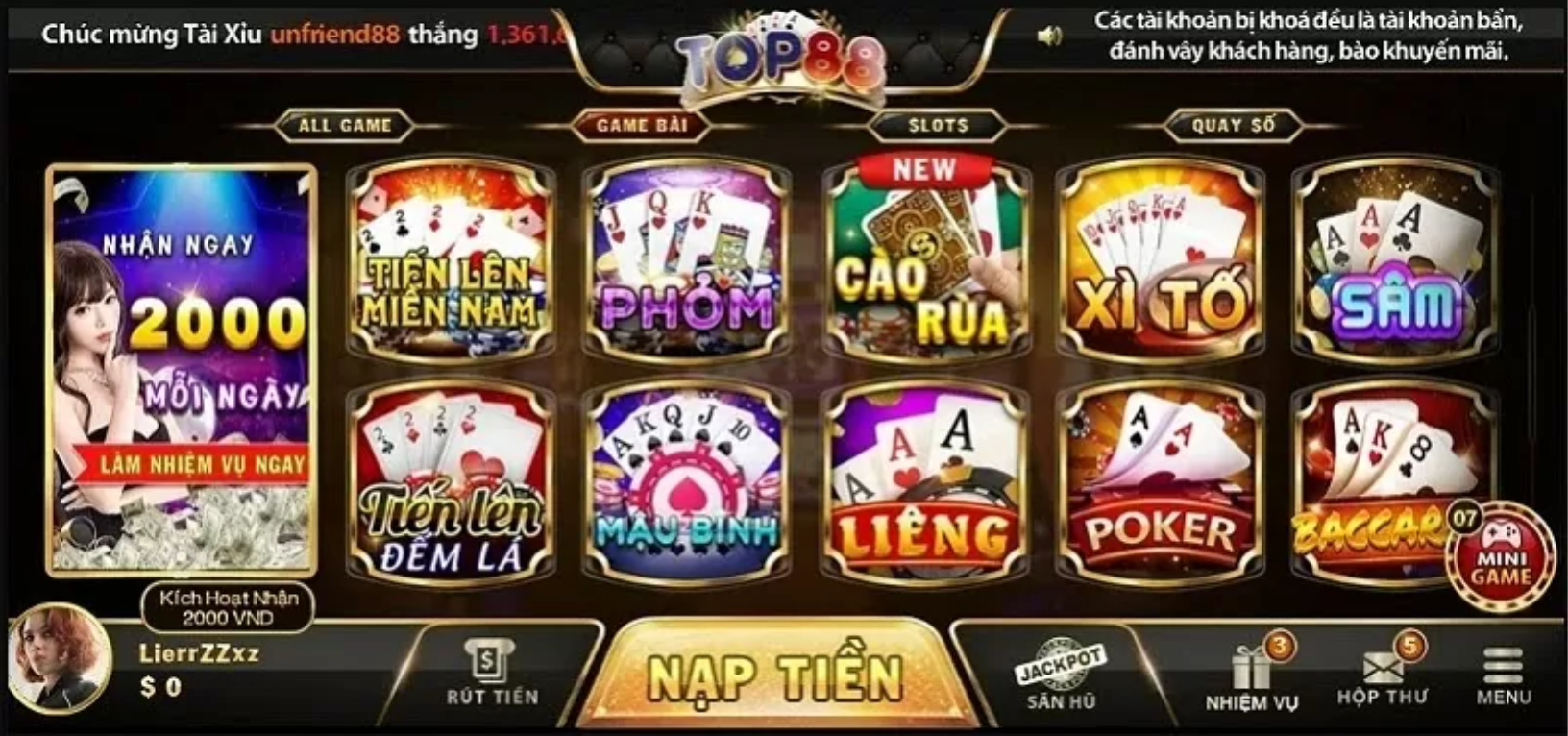 Cổng game Top88 – Sân Chơi Đổi Thưởng Dẫn Đầu 2025 Với Nhiều Cải Tiến Bứt Phá 3 Cổng game Top88 – Sân Chơi Đổi Thưởng Dẫn Đầu 2025 Với Nhiều Cải Tiến Bứt Phá