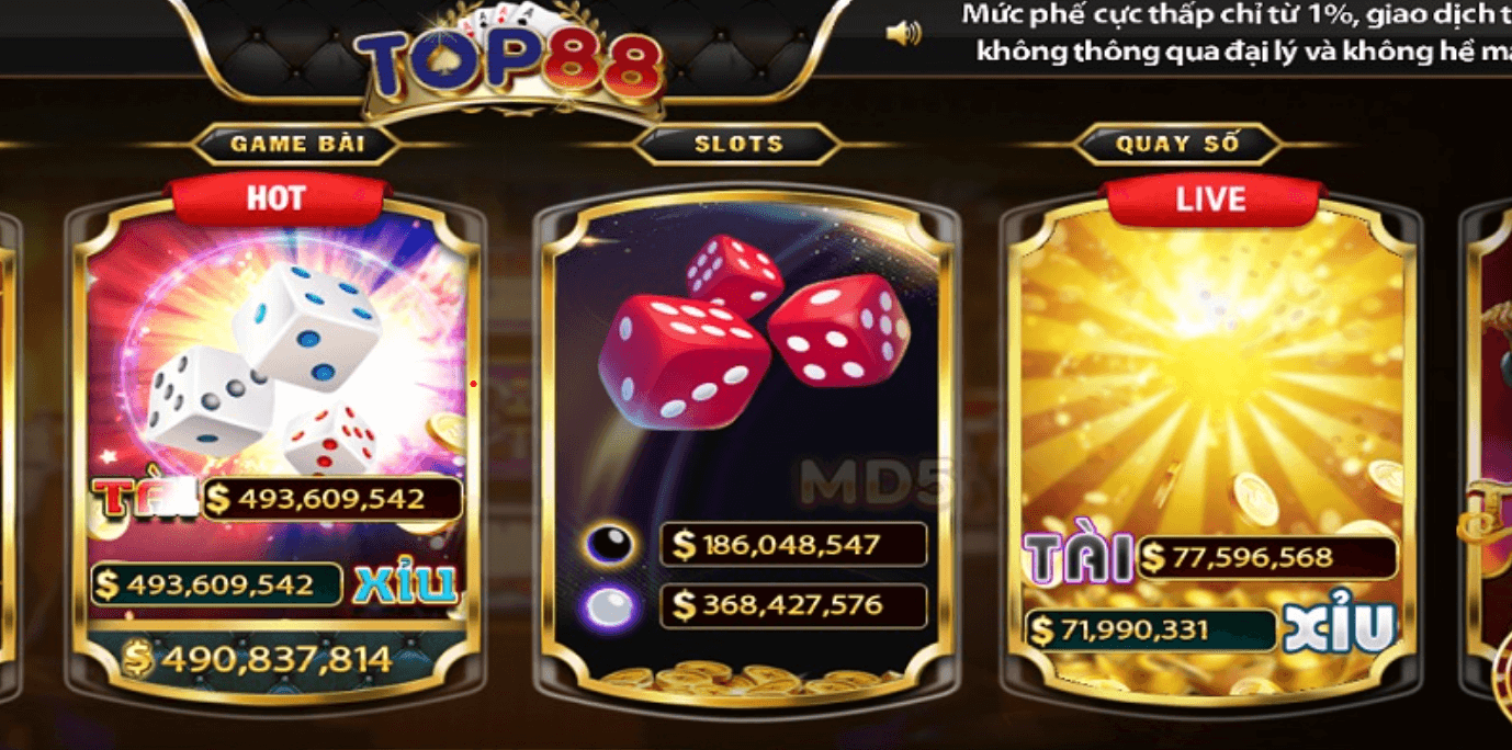 Kinh nghiệm chơi tài xỉu Top88