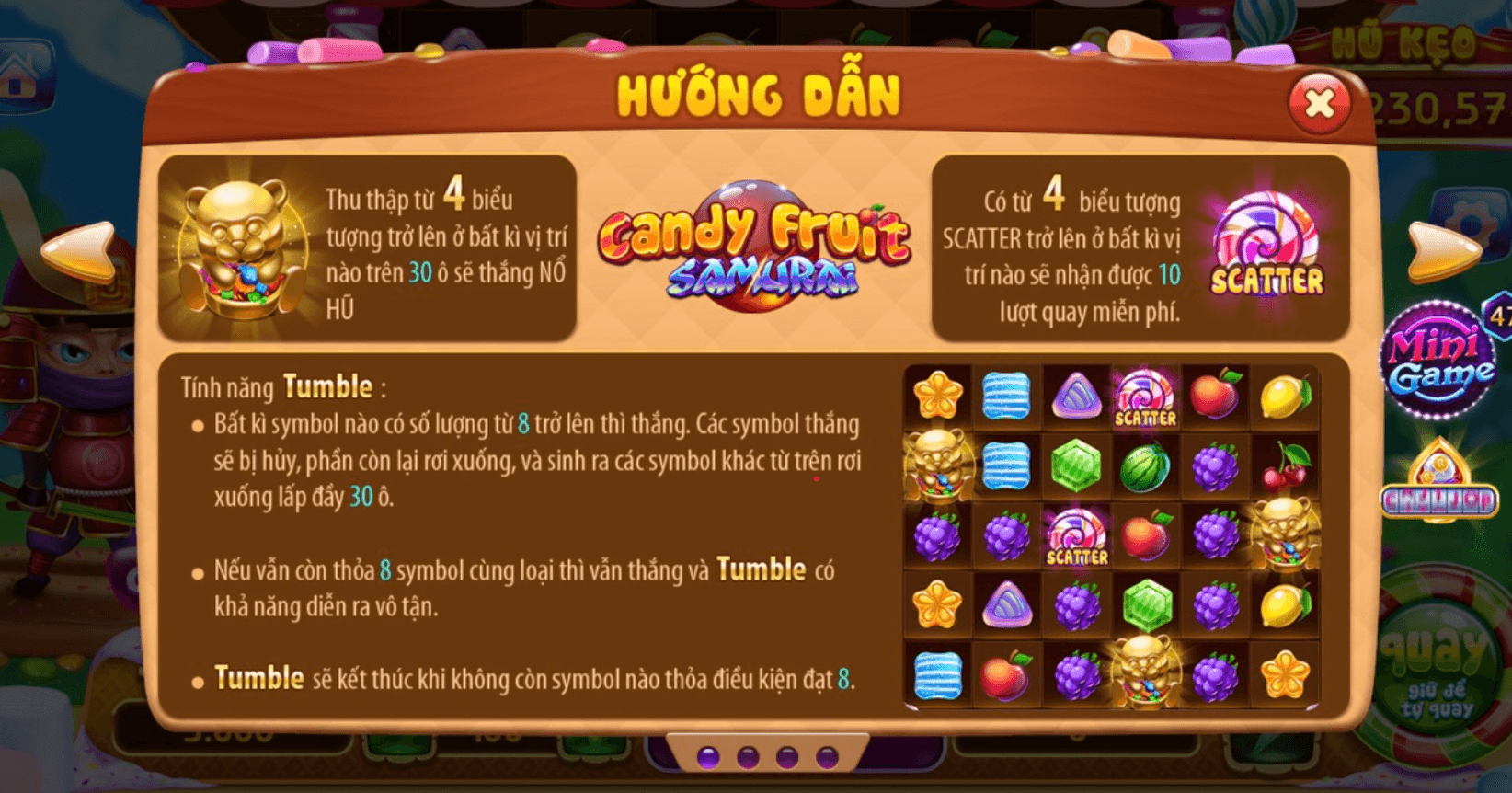 Kinh nghiệm chơi nổ hũ Candy Party