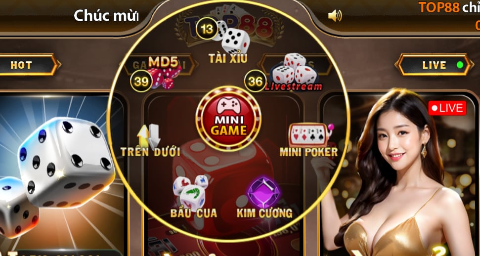 Hướng dẫn lựa chọn Mini Game phù hợp tại Top88