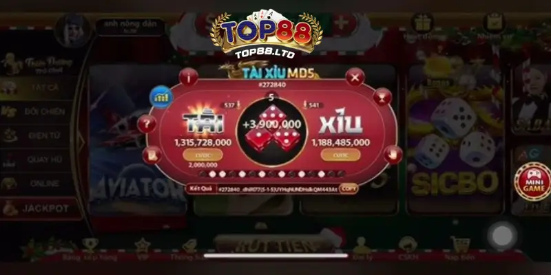 Tài Xỉu Tại Top88: Kết Quả Có Bị Can Thiệp Hay Không?